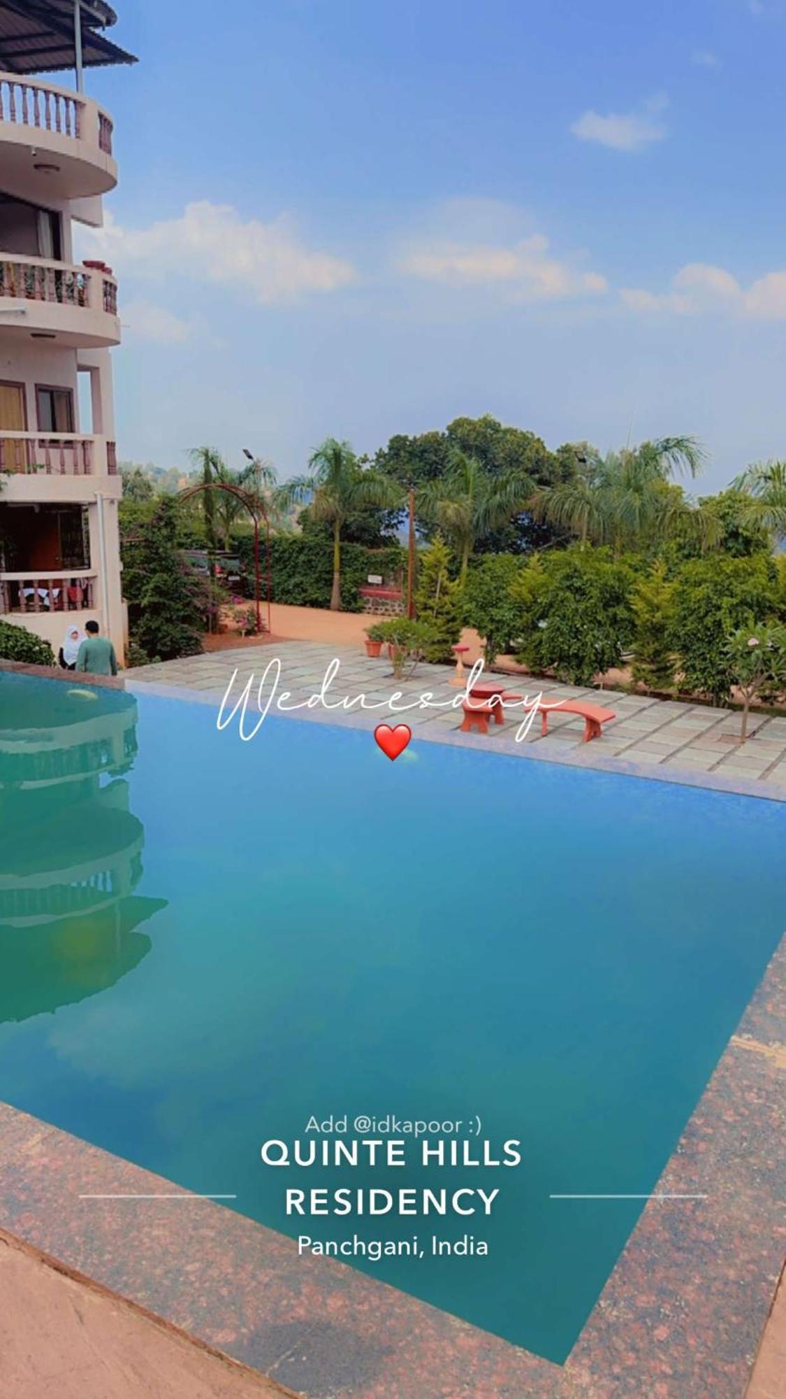 潘奇加尼Quinte Hills Residency别墅 外观 照片